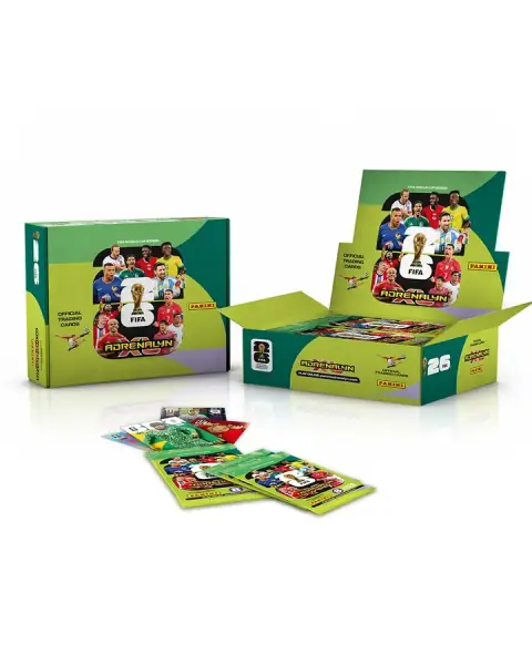 FIFA WORLD CUP 2026 CARTAS ADRENALYN DISPLAY DE 24 SOBRES