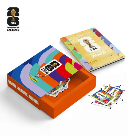 Pack Premium Aficionado - Álbum Tapa Dura Oro + 40 Sobres FIFA WORLD CUP 2026