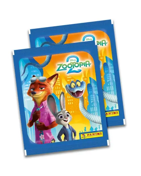 Pack de 20 Sobres de Cromos ZOOTOPIA 2