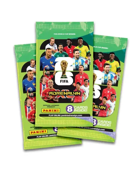 FIFA WORLD CUP 2026 CARTAS ADRENALYN PACK DE 12 SOBRES