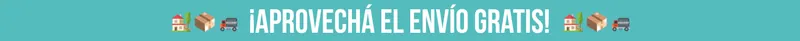 ¡Aprovecha el envío gratis!